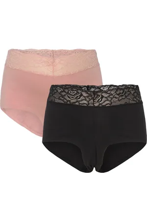 Mama;licious Mlsidsel Alba Modal Briefs 2F 2-P Alushousut Brief Tangat Black