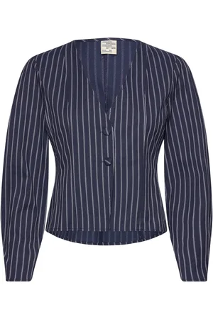 Baum und Pferdgarten Millie Tops Blouses Long-sleeved Navy