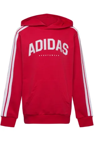 adidas J C Colleg Hd Tops Sweat-shirts & Hoodies Hoodies Red