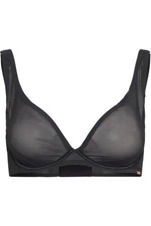 Hunkemöller Mesh Essentials Up Lingerie Bras & Tops Wired Bras Black