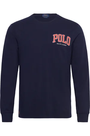 Ralph Lauren Lsl Tsh Tops Sweat-shirts & Hoodies Sweat-shirts Navy