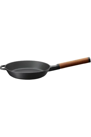Fiskars Norden Cast Iron Frying Pan 24Cm Home Kitchen Pots & Pans Frying Pans Black