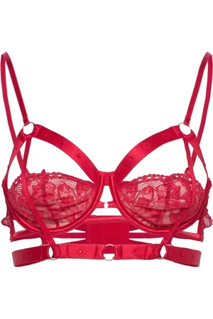 Hunkemöller Jacky Ud Lingerie Bras & Tops Wired Bras Red