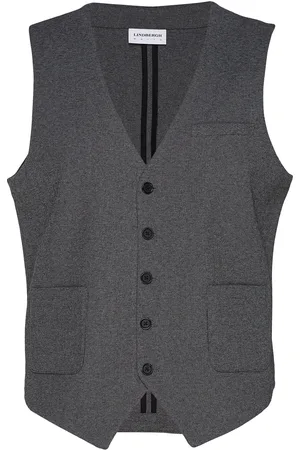 Lindbergh Superflex Knitted Waistcoat Puvun Liivi Grey