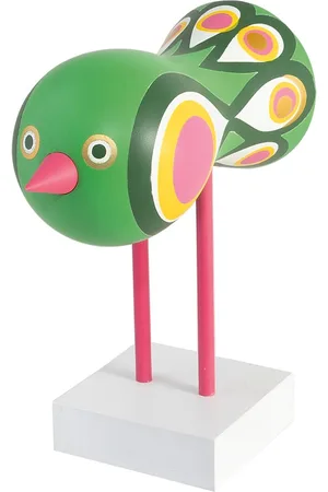 Design House Stockholm Birds 1967 No.2 Home Decoration Decorative Accessories-details Wooden Figures Green