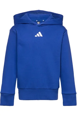 adidas Lk Sl Fl Hd Tops Sweat-shirts & Hoodies Hoodies Blue