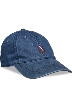 Ralph Lauren Indigo Denim Ball Cap Accessories Headwear Caps Blue