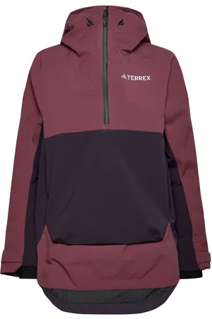 adidas W Xpr 2L Anorak Sport Sport Clothing Sport Outerwear Sport Jackets Sport Anoraks Burgundy