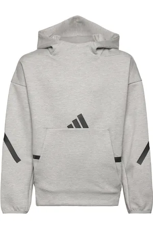 adidas J Z.n.e. Hd Tops Sweat-shirts & Hoodies Hoodies Grey