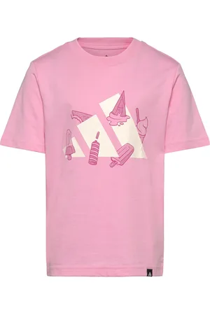 adidas Lk L Ice Tee Tops T-shirts Short-sleeved Pink