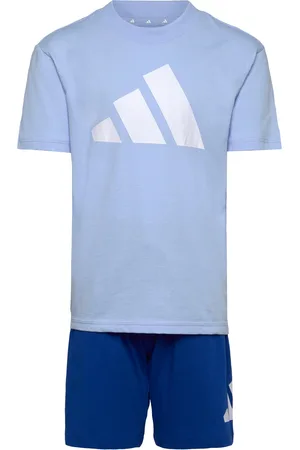 adidas Lk Bl T-Set 160 Sets Sets With Short-sleeved T-shirt Blue