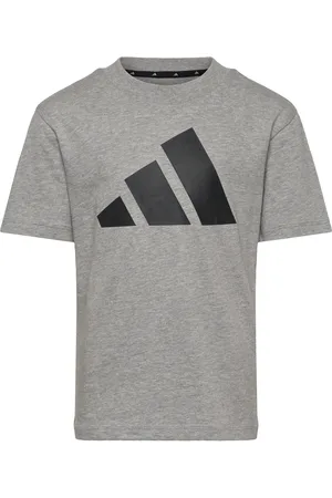 adidas J Bl Tee 160 Tops T-shirts Short-sleeved Grey