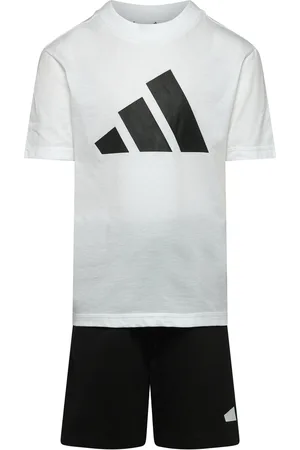 adidas J Bl T-Set Sets Sets With Short-sleeved T-shirt White