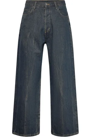 Weekday Loose Baggy Jeans Bottoms Jeans Relaxed Blue