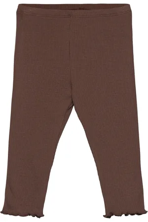 Sofie Schnoor Baby and Kids Jovitasb Leggings Bottoms Leggings Brown