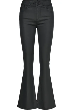 Lois Raval 16 Montana Tonal Bottoms Jeans Flares Black