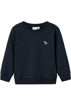 NAME IT Nmmvallen Ls Nreg Sweat Bru Tops Sweat-shirts & Hoodies Sweat-shirts Navy
