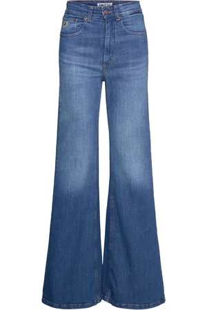 Lois Palas Angel Bluemarine-H Bottoms Jeans Wide Blue