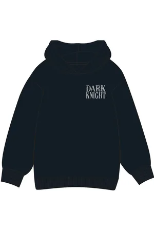 LMTD Nlmdan Batman Sweat Wh Bru Wab Tops Sweat-shirts & Hoodies Hoodies Black