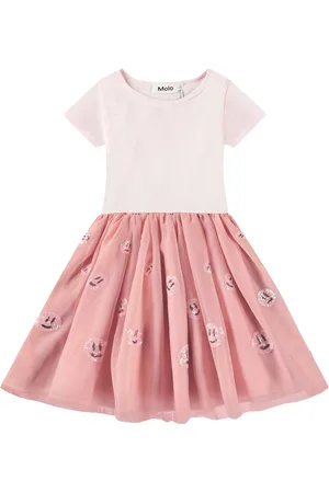 Molo Cyrusila Dresses & Skirts Dresses Casual Dresses Short-sleeved Casual Dresses Pink