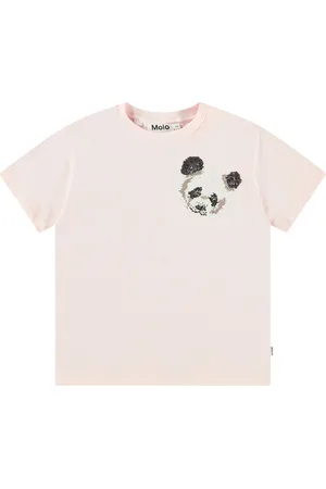 Molo Roxo Tops T-shirts Short-sleeved Pink