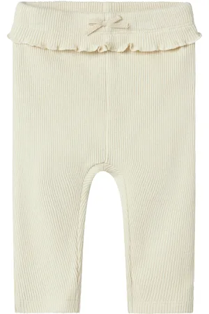 NAME IT Nbftorin Pant Bottoms Leggings Cream