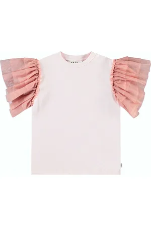 Molo Robyn Tops T-shirts Short-sleeved Pink