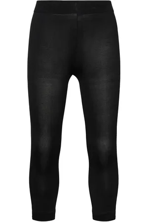 Melton Microfiber Leggings Bottoms Leggings Black