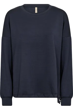 soyaconcept Sc-Banu Tops Sweat-shirts & Hoodies Sweat-shirts Navy