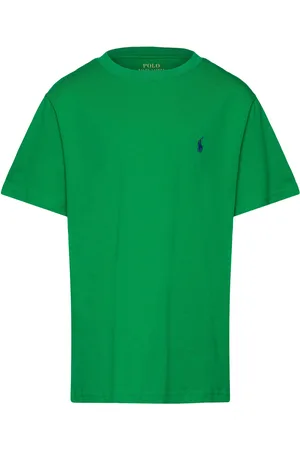 Ralph Lauren 26/1 Jersey-Ss Cn-Tp-Tsh Tops T-shirts Short-sleeved Green