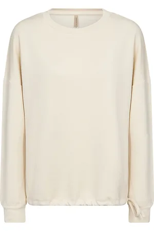 soyaconcept Sc-Banu Tops Sweat-shirts & Hoodies Sweat-shirts Cream