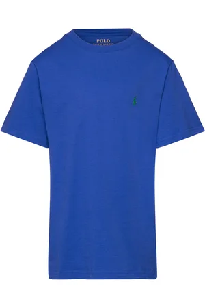 Ralph Lauren 26/1 Jersey-Ss Cn-Tp-Tsh Tops T-shirts Short-sleeved Blue