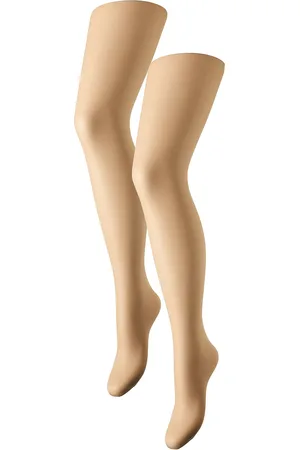 Pieces® Pcmilo 20 Den 2 Pack Tights Noos Lingerie Pantyhose Beige