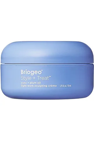 Briogeo Style + Treat Yuzu + Plum Oil Light Work Sculpting Crème 51Ml Muotoiluvoide Hiusten Muotoilu Nude