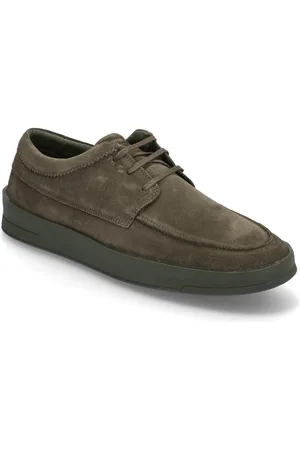 Bianco Biatom Lace Shoe Suede Loaferit Matalat Kengät Khaki Green