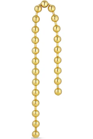 Jane Koenig Atomic Double Chain Stud Korvakoru Korut Gold