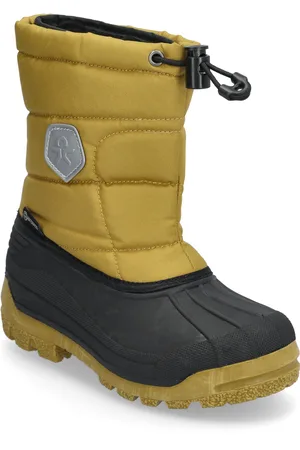 Color Kids Boots - Wp Talvisaappaat Yellow