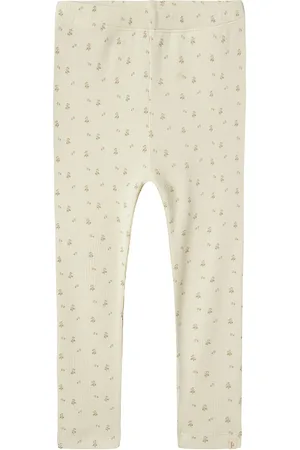 Lil Atelier Nmfgago Slim Legging Lil Noos Bottoms Leggings Cream