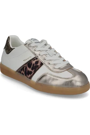 Tamaris Women Lace-Up Matalavartiset Sneakerit Tennarit Cream