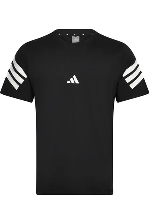 adidas M Fi 3S Reg T Sport Men Men Sports Clothes Sport Tops Sport T-shirts Black