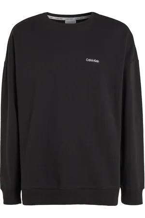Calvin Klein L/S Sweatshirt Underwear Night & Loungewear Pyjama Tops Black
