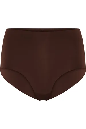 GIRLFRIEND COLLECTIVE High-Rise Brief, Bonded Sport Women Sport Clothing Sport Underwear Sport Panties Brown