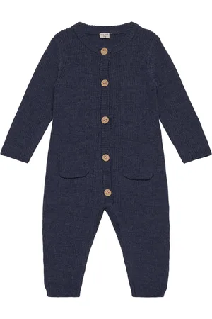 CeLaVi Jumpsuit - Knitted Jumpsuit Haalari Navy