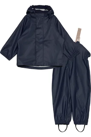 Nuuroo Carla Rain Set - Mini Outerwear Rainwear Rainwear Sets Navy