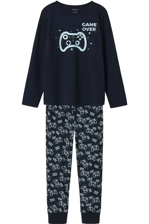 NAME IT Nkmnightset Sapphire Game Noos Pyjamasetti Pyjama Navy