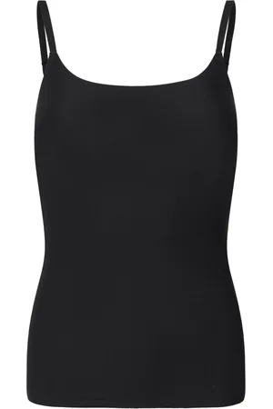 Lindex Camisole U Shape Lingerie Shapewear Tops Black
