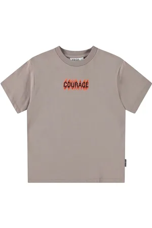 Molo Rodney Tops T-shirts Short-sleeved Beige