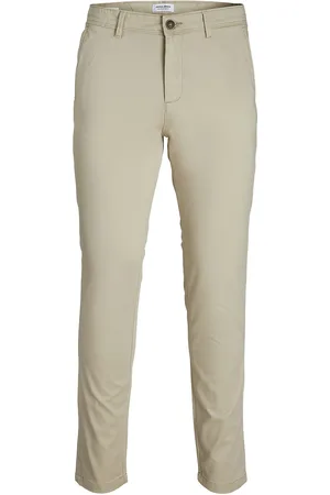 JACK & JONES Jpstmarco Bowie Noos Bottoms Trousers Chinos Cream Jack & J S