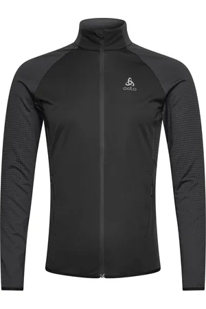 Odlo Zeroweight Warm Hybrid Jacket Sport Men Sport Clothing Sport Fleeces & Midlayers Black