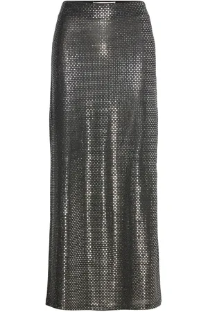 Sofie Schnoor Starlasw Skirt Skirts Maxi Skirts Silver